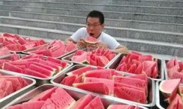 餐饮吃瓜比赛,餐饮吃瓜大赛欢乐盛宴