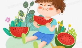 吃瓜绘画模板图片,揭秘吃瓜绘画模板的流行之谜