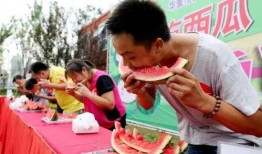 餐饮吃瓜比赛,餐饮吃瓜大赛欢乐盛宴